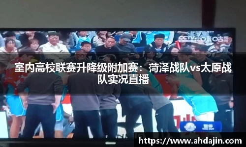 室内高校联赛升降级附加赛：菏泽战队vs太原战队实况直播